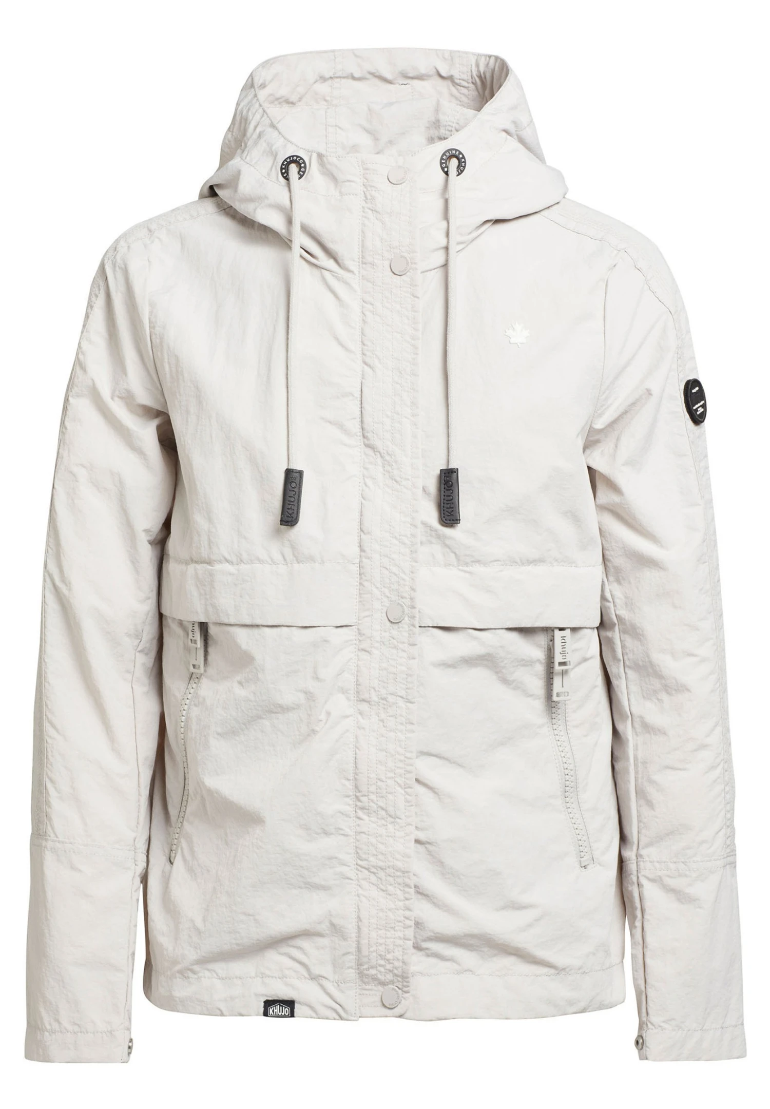 Khujo Zahira3 - Lichte Jas - Hellgrau 9 Khujo Zahira3 - Lichte Jas - Hellgrau - Afbeelding 7