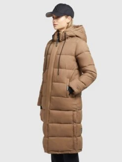 Khujo Wintermantels Wintermantel Julina Dames Lichtbruin 14 Khujo Wintermantels Wintermantel Julina Dames Lichtbruin -Khujo Winkel 5dd37045608520a65ca943c7ceaa5f99