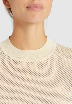 Khujo Chumane - T-Shirt Print - Sand/Dark Blue -Khujo Winkel 5e442e09911142baa6bfe2ec60f80666