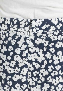 Khujo Undine - A-Lijn Rok - Dunkelblau-Weiß Geblümt -Khujo Winkel 5ff803d71c024e228c3233e0be0236f8