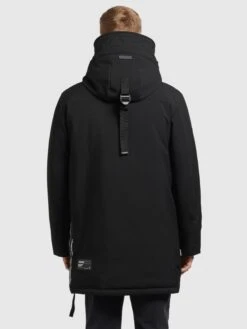 Khujo Wintermantels Winterjas Carl Heren Zwart -Khujo Winkel 605d103d35cedbec7de762be282c111c