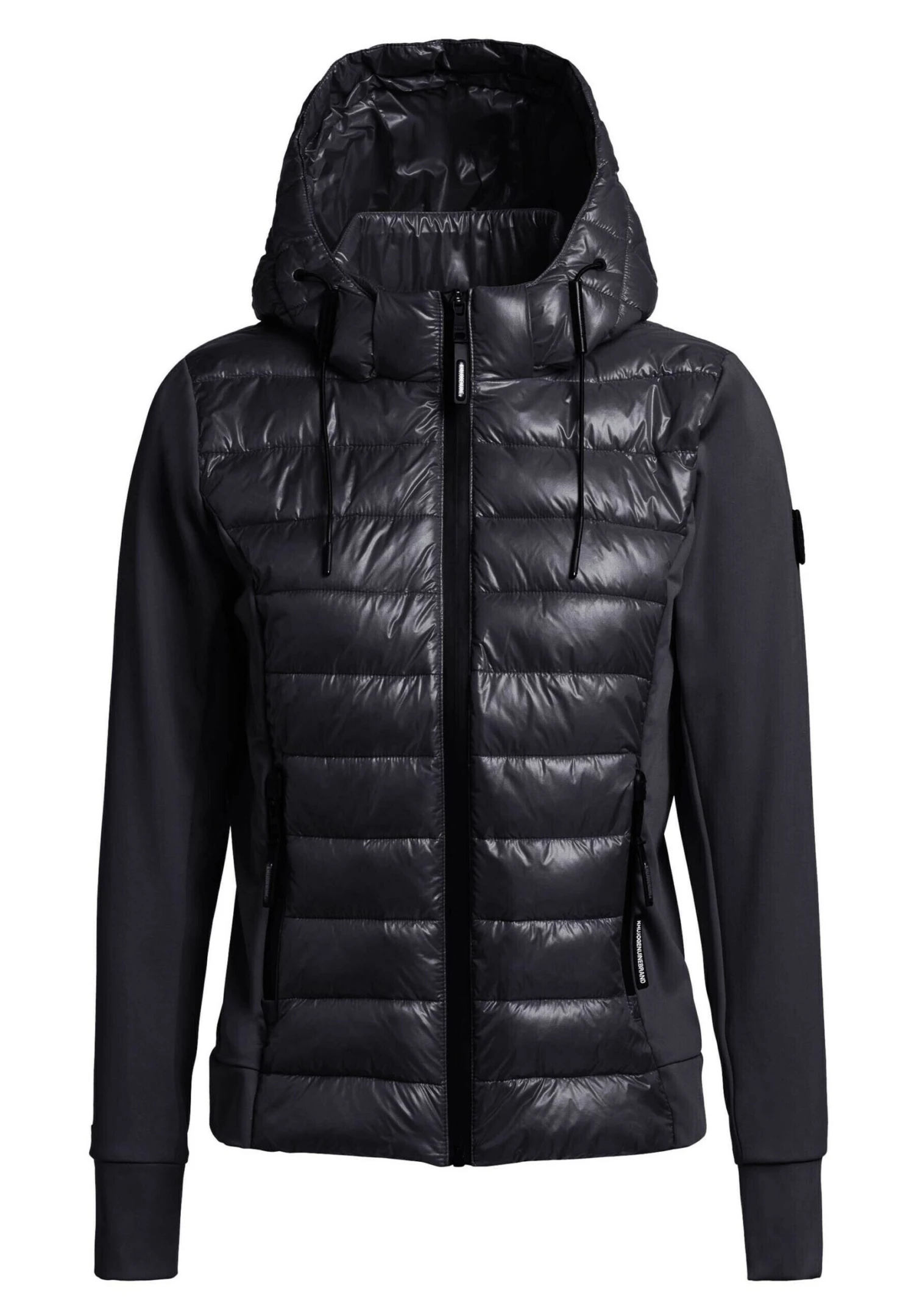 Khujo Ghita Shiny - Jas - Schwarz 10 Khujo Ghita Shiny - Jas - Schwarz - Afbeelding 8