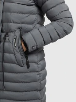 Khujo Wintermantels Wintermantel Niana Dames Antraciet -Khujo Winkel 61ff8c0f1bae03ddd1b3bd3dbf9f7abb