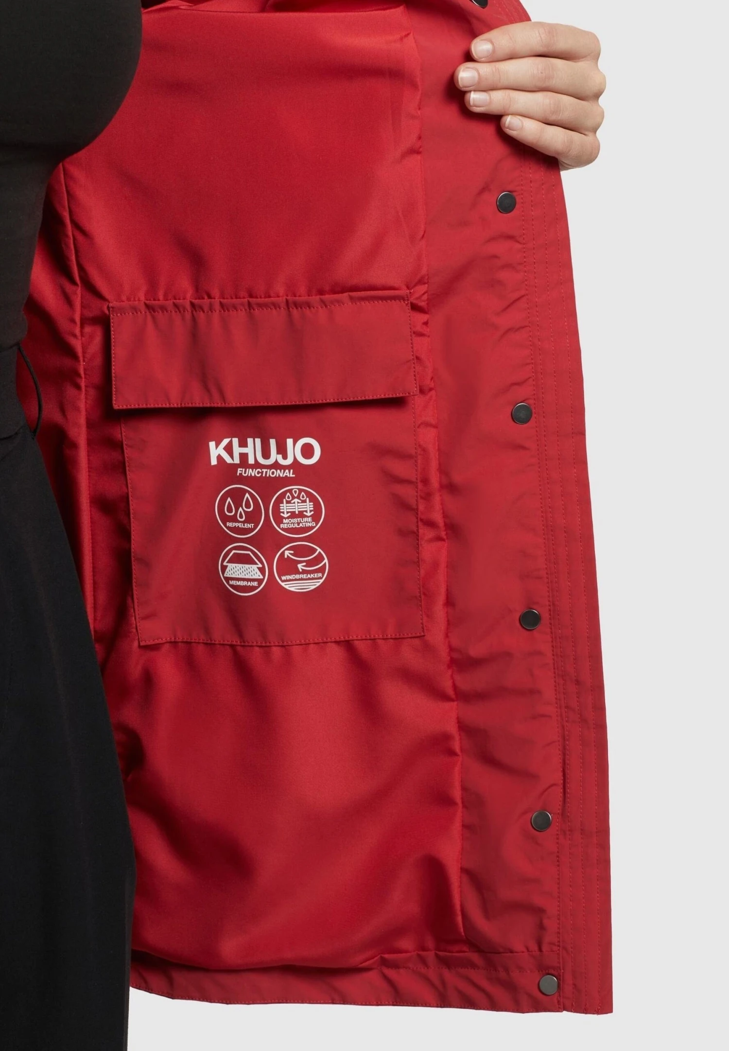 Khujo Jelle - Parka - Rot 9 Khujo Jelle - Parka - Rot - Afbeelding 7