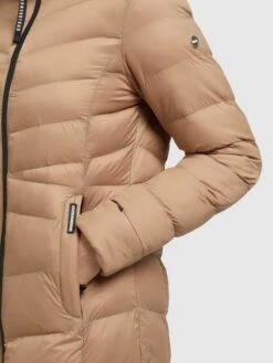 Khujo Wintermantels Wintermantel Ingram 2 Dames Donkerbeige -Khujo Winkel 62fe3de468d47044705a3ce44d04e896