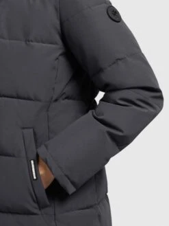 Khujo Wintermantels Wintermantel Rugg Dames Grafiet -Khujo Winkel 65c703f4344c997a5f280d42df9e6d3d