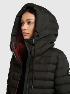 Khujo Tussenjassen Tussenjas Lovina Dames Zwart -Khujo Winkel 66e2be75450464a4428d0e1a47be6443