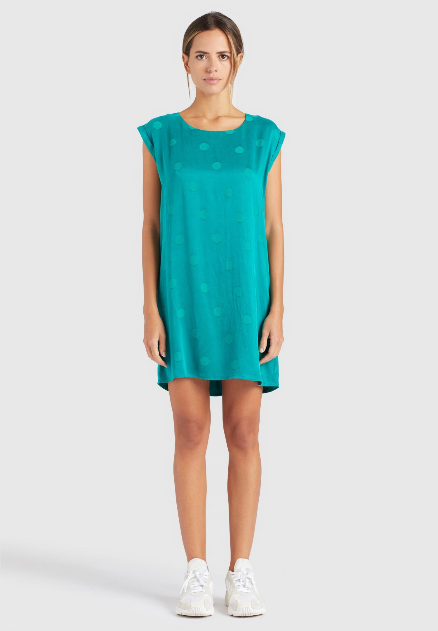 Khujo Margarita - Jurk - Türkis 8 Khujo Margarita - Jurk - Türkis - Afbeelding 6