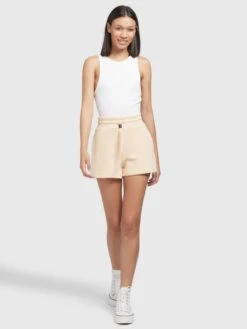 Khujo Shorts Regular Broek Dames Lichtgeel -Khujo Winkel 68ec507de2945c048827f3c0c278339c