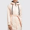 Khujo Alecia - Trenchcoat - Apricot 2 Khujo Alecia - Trenchcoat - Apricot -Khujo Winkel 695b0afce55b4cda9ac42e1e526c0f70