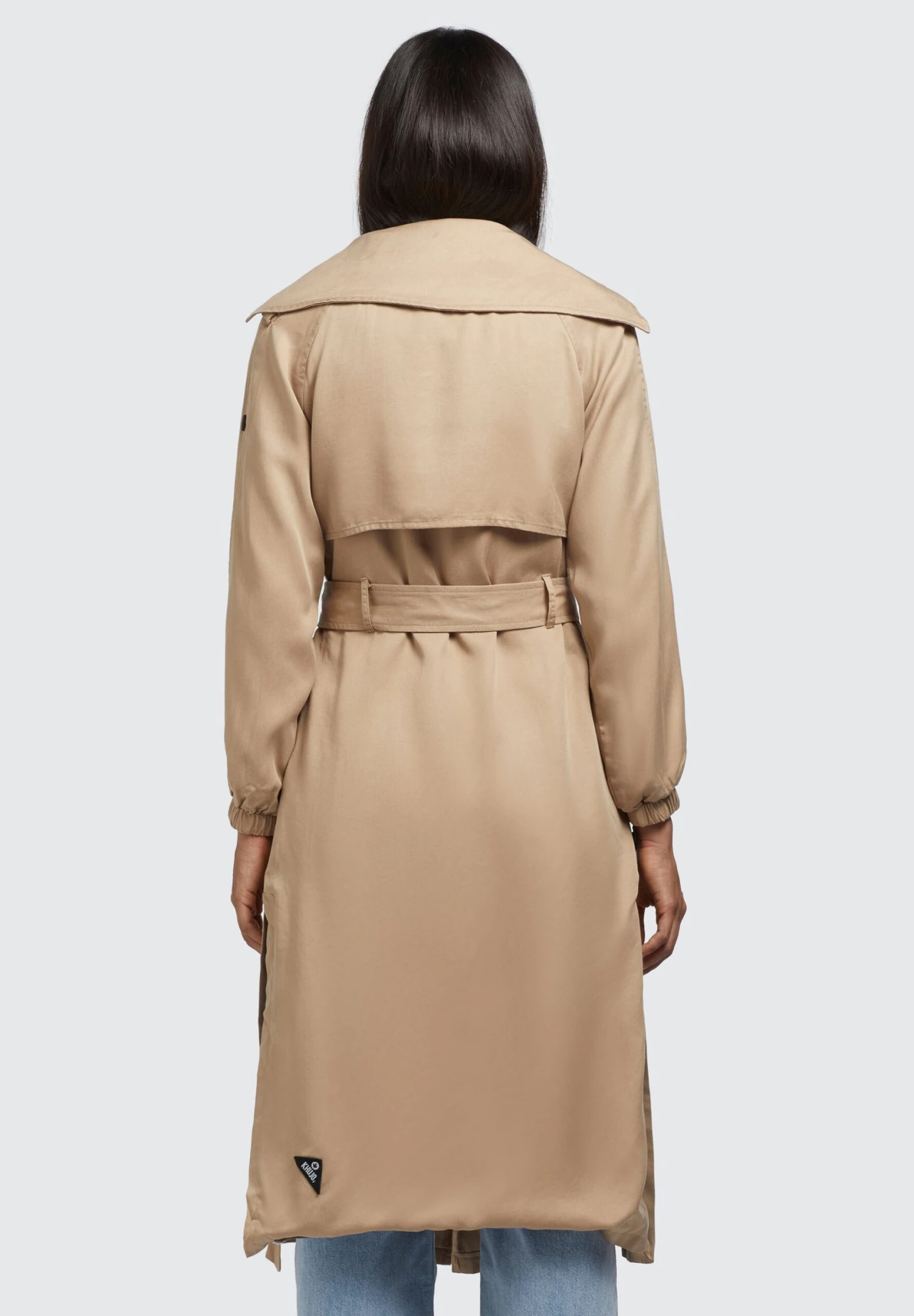 Khujo Garda - Trenchcoat - Beige 5 Khujo Garda - Trenchcoat - Beige - Afbeelding 3