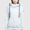 Khujo Rhabea - Hoodie - Hellblau -Khujo Winkel 6bb83364d9294bf2a4698ae07c587afa