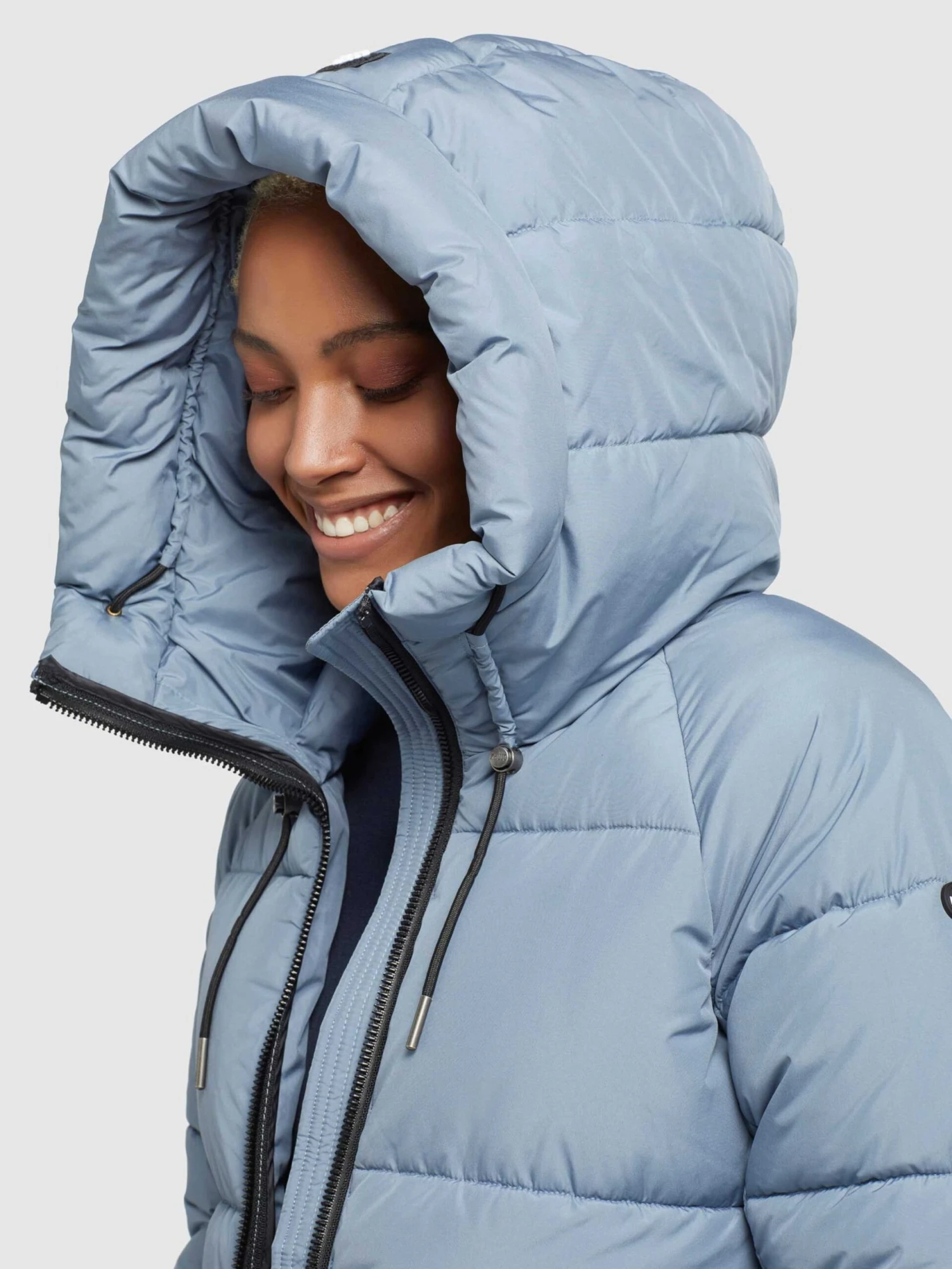 Khujo Tussenjassen Tussenjas Pheobe Dames Lichtblauw 9 Khujo Tussenjassen Tussenjas Pheobe Dames Lichtblauw - Afbeelding 7