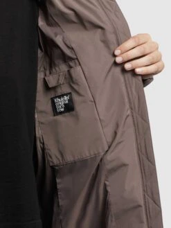 Khujo Wintermantels Wintermantel Klayd Dames Sepia -Khujo Winkel 6d46ed1bfc5b9aa8cf398508fcab1142