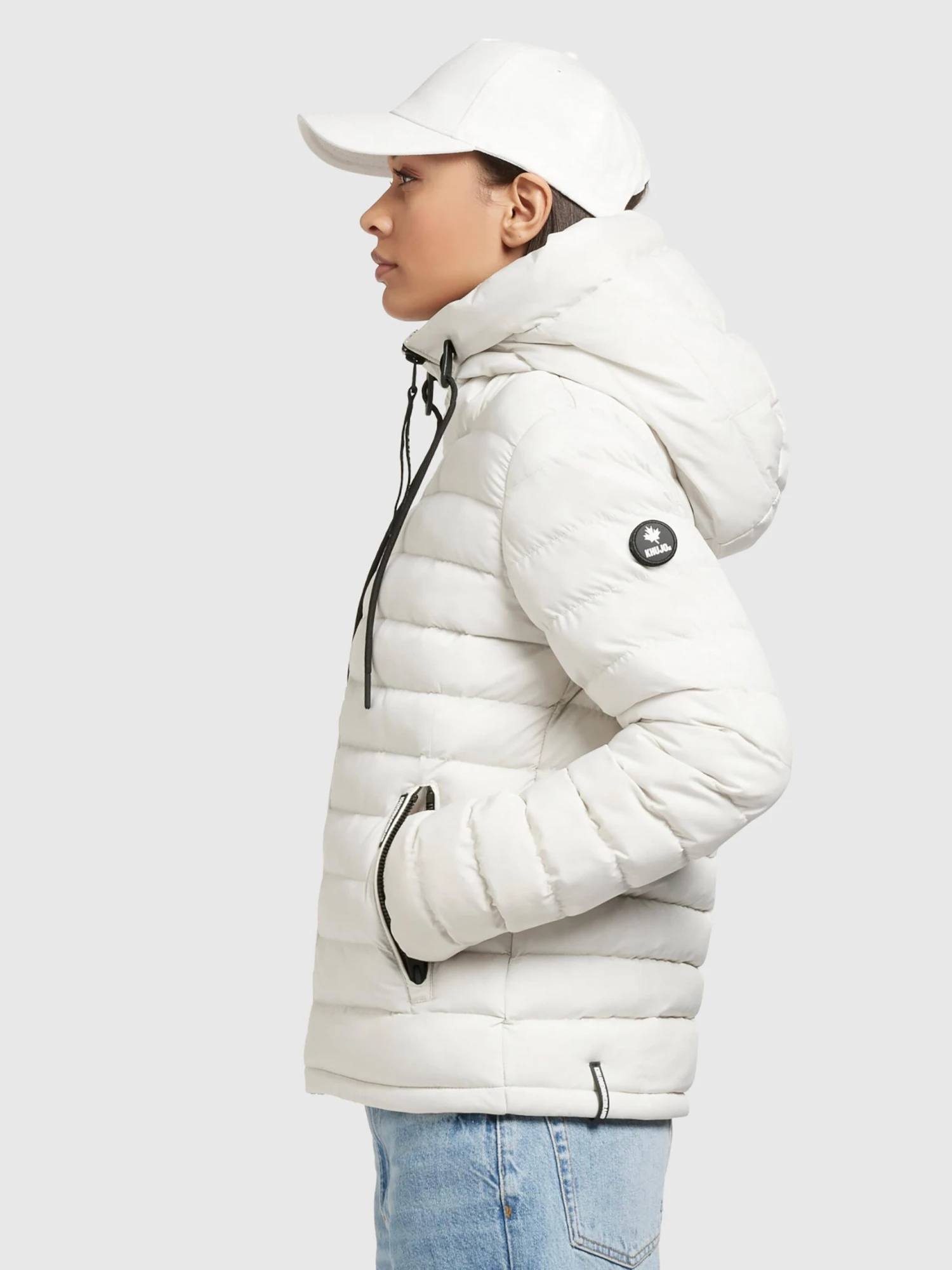 Khujo Tussenjassen Tussenjas Lovina Dames Wit 7 Khujo Tussenjassen Tussenjas Lovina Dames Wit - Afbeelding 5