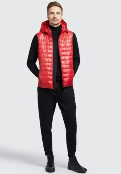 Khujo Wemo Shiny - Bodywarmer - Rot -Khujo Winkel 711772a44a78467f82cf08f621bab799