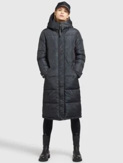 Khujo Wintermantels Wintermantel Dakota 2 Dames Nachtblauw -Khujo Winkel 71947895985a9be8e2cf639bdf9dd425