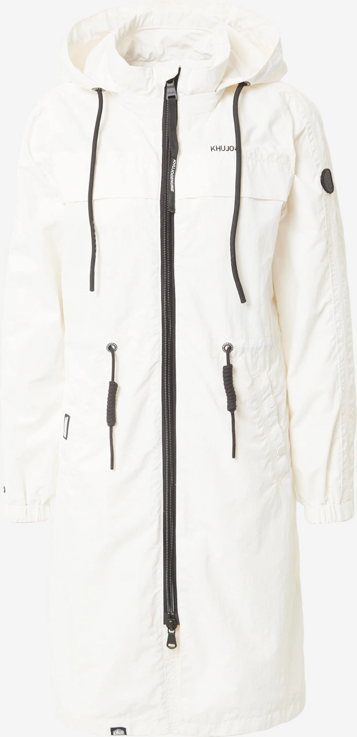 Khujo Tussenmantels Tussenmantel VOYA3 Dames Wit 3 Khujo Tussenmantels Tussenmantel VOYA3 Dames Wit