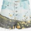 Khujo Denim Shorts Loosefit Jeans Anouk Dames Gemengde Kleuren -Khujo Winkel 729d19737480592213f8cf927c062c90