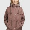 Khujo Prayata - Parka - Mauve -Khujo Winkel 74a814e886ff4acc8ee97d2b2a7adf7c