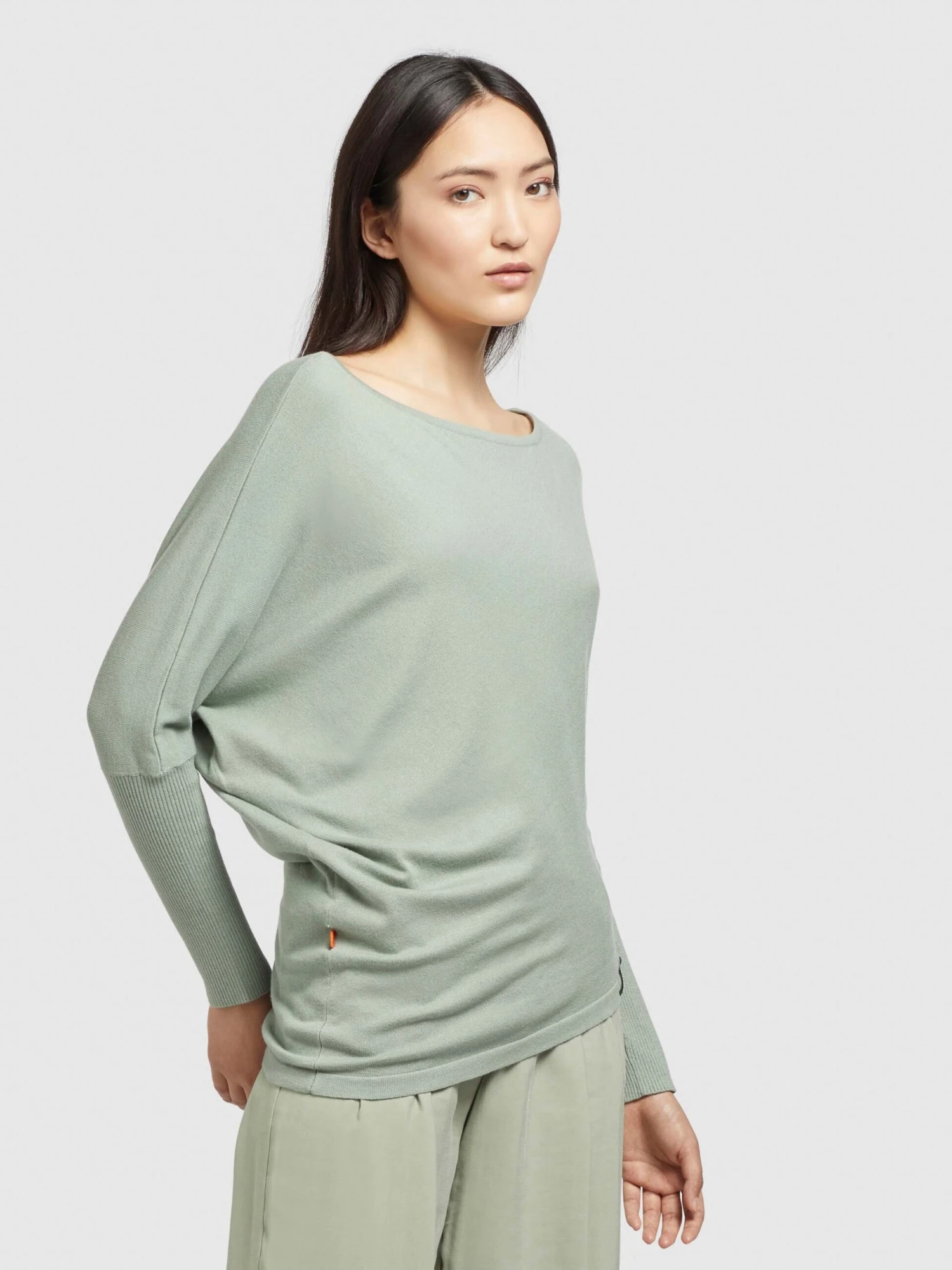 Khujo Fijngebreide Truien Trui Shea Dames Mintgroen 7 Khujo Fijngebreide Truien Trui Shea Dames Mintgroen - Afbeelding 5