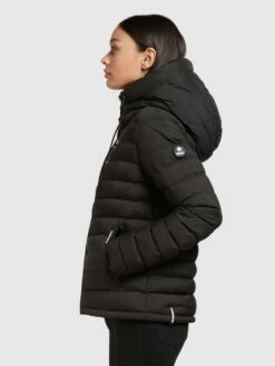 Khujo Tussenjassen Tussenjas Lovina Dames Zwart -Khujo Winkel 7671ade848304b15453bd0d1d63a95db