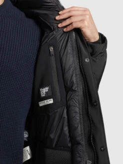 Khujo Winterjassen Winterjas Bizkit Heren Zwart -Khujo Winkel 7717a50aecf0ee3cb467836b5bef6aed