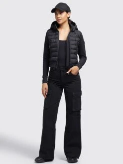 Khujo Tussenjassen Tussenjas Dalis Matt Dames Zwart -Khujo Winkel 7806a91d30ebf5fac3e2cea7ed84a1f5