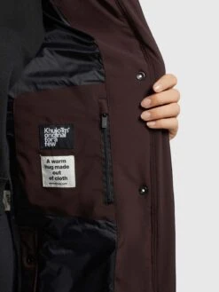 Khujo Tussenmantels Tussenmantel Namita Dames Wijnrood -Khujo Winkel 781eb73dd0153dc892e929265835f689