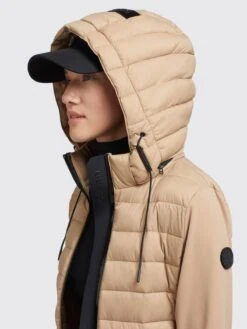 Khujo Wintermantels Wintermantel RUTH MATT Dames Beige -Khujo Winkel 78b79c68ab5052f8f8a02c81e3f8da9a