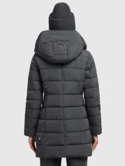 Khujo Korte Mantels Wintermantel Floyt Dames Donkergrijs -Khujo Winkel 78e62d706734a4873964f02700310daa