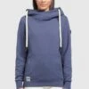 Khujo Rhabea - Hoodie - Dunkelblau -Khujo Winkel 7b06425f3cfa426198d1ce1cd904d2a5
