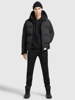 Khujo Winterjassen Winterjas Rodney 2 Heren Zwart -Khujo Winkel 7c04260e06b0a656d54d68d24e86d374