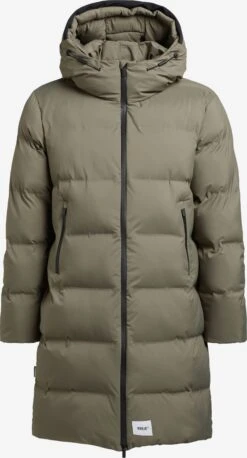 Khujo Wintermantels Winterjas Crew Heren Olijfgroen