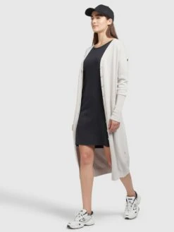 Khujo Vesten Gebreid Vest Elina Dames Crème -Khujo Winkel 7d6b2017e7e48bf3face8b341f41eb19