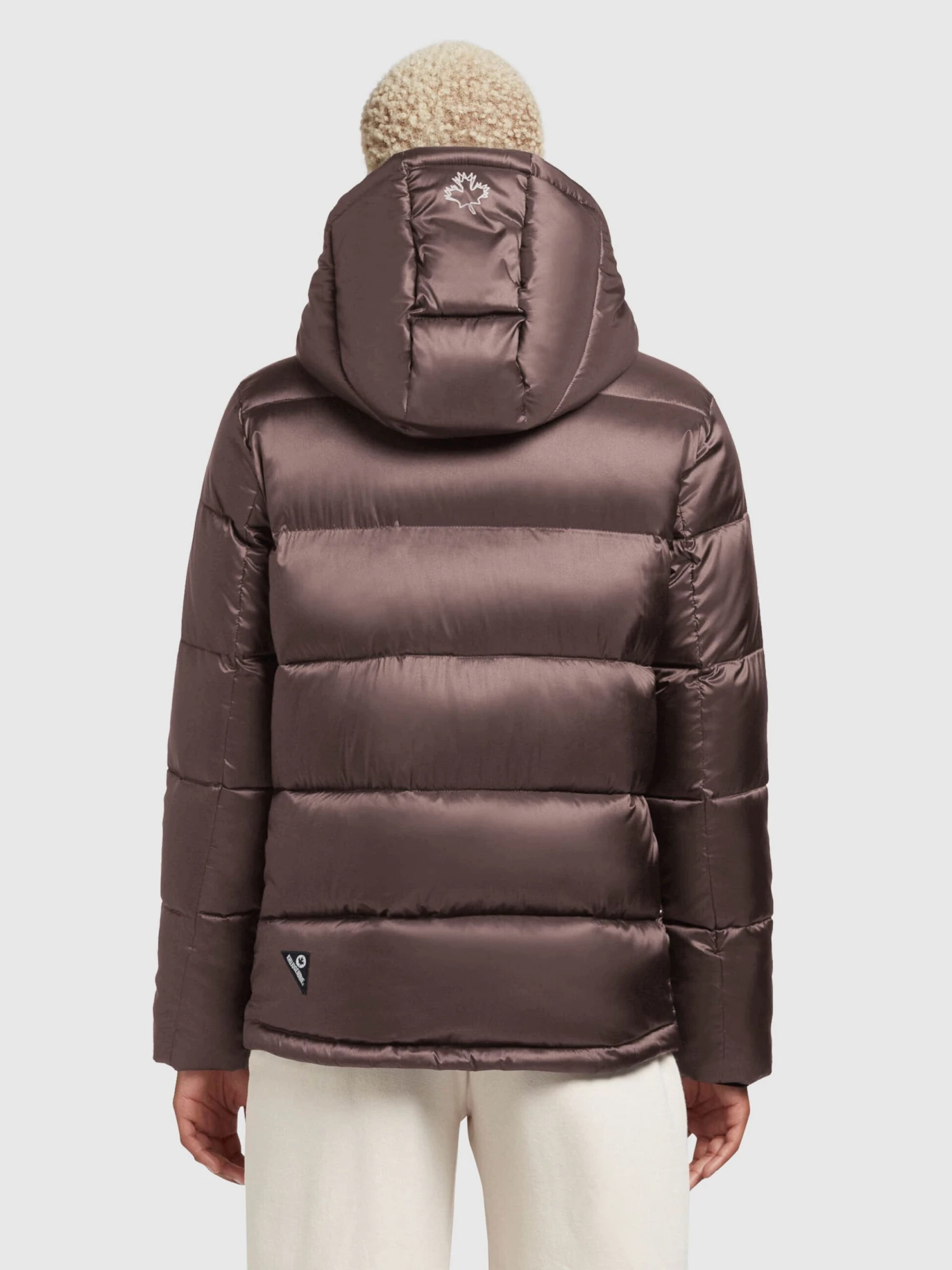 Khujo Winterjassen Winterjas Evona Dames Taupe 6 Khujo Winterjassen Winterjas Evona Dames Taupe - Afbeelding 4