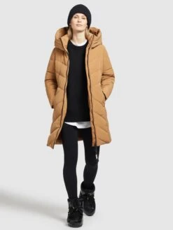 Khujo Wintermantels Wintermantel Formin Dames Safraan -Khujo Winkel 7e00b21942d1550cc7442afe3b95e780