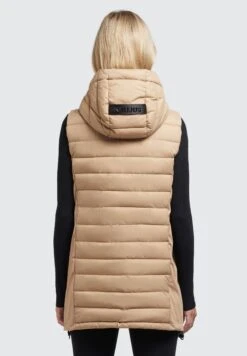 Khujo Weste Becca Matt - Bodywarmer - Beige -Khujo Winkel 7e84bd15a6ff4bec91fe3779cec0f62b