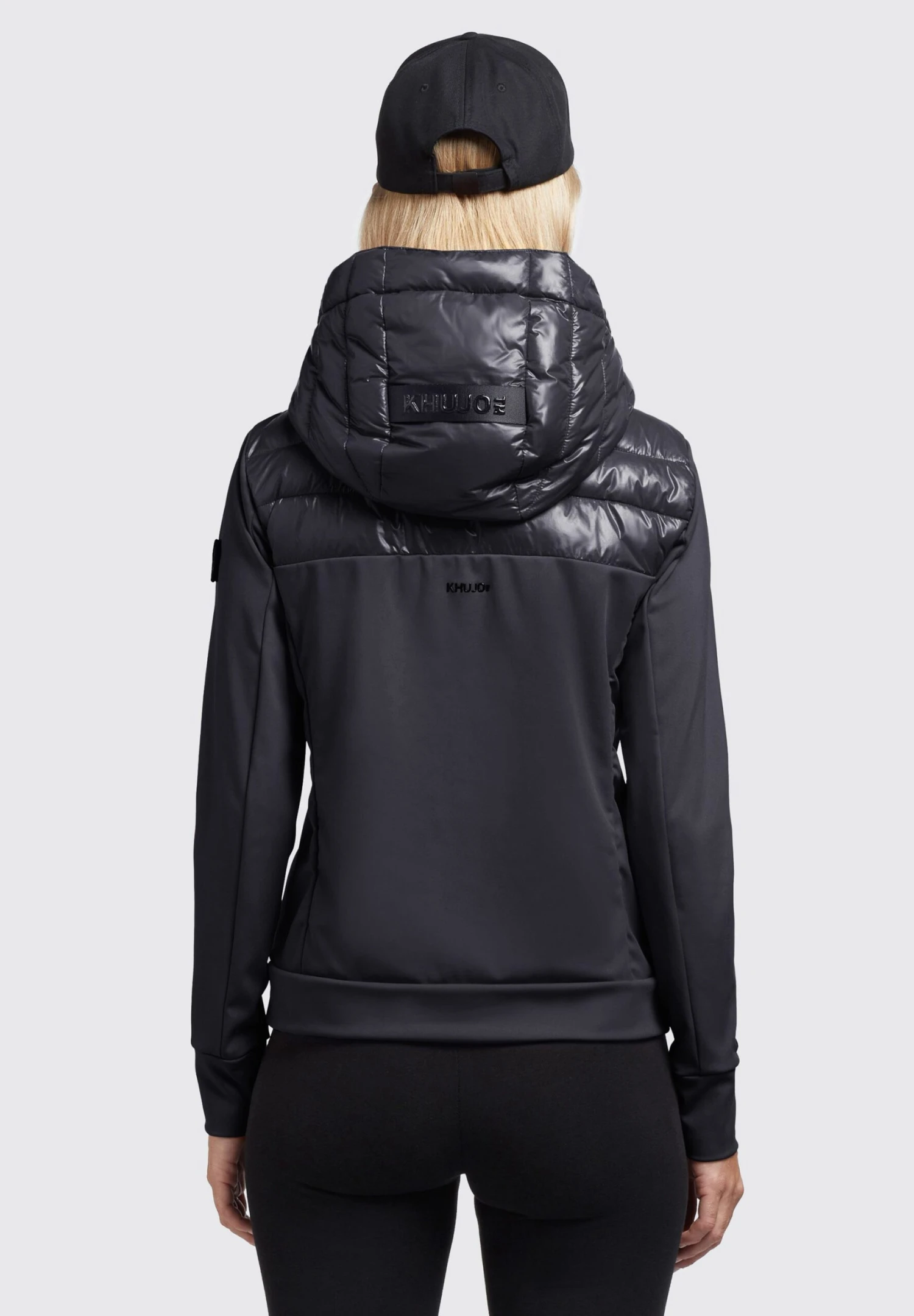 Khujo Ghita Shiny - Jas - Schwarz 5 Khujo Ghita Shiny - Jas - Schwarz - Afbeelding 3