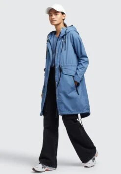 Khujo Nanda4 - Parka - Blau -Khujo Winkel 82460ff6e3454b6296989132100741ed