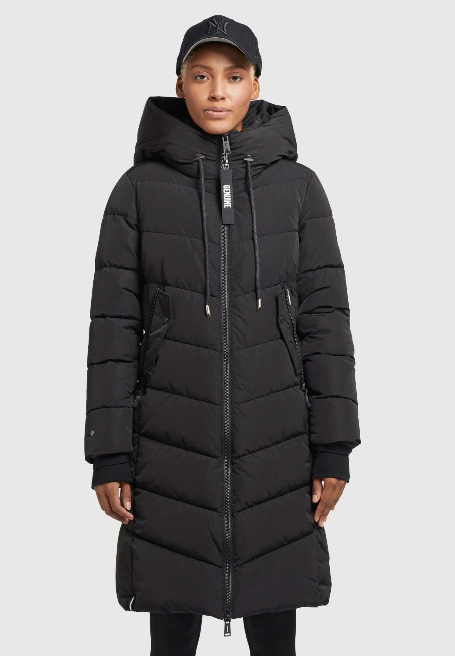 Khujo Klayd - Winterjas - Schwarz 4 Khujo Klayd - Winterjas - Schwarz - Afbeelding 2