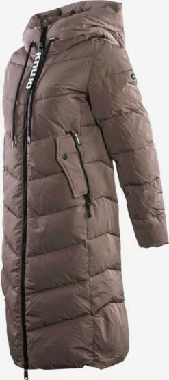 Khujo Wintermantels Wintermantel Klayd Dames Sepia -Khujo Winkel 84c74449e4ed34d7a5c8fc9dfd484b5a