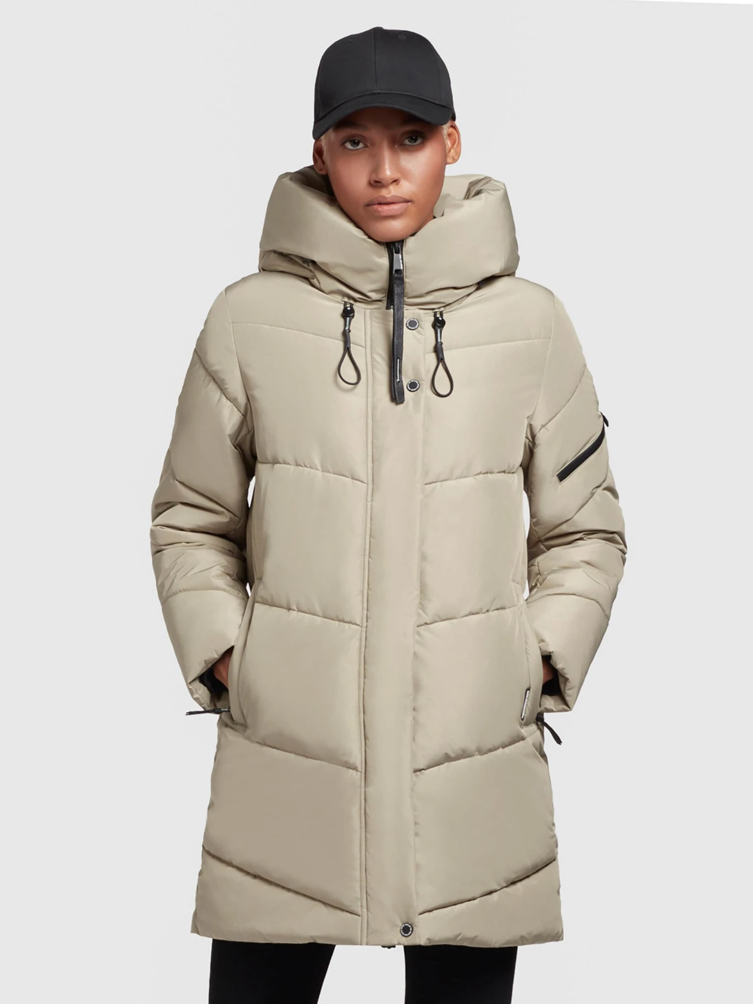 Khujo Winterjassen Winterjas Jordis 4 Dames Pastelgroen 4 Khujo Winterjassen Winterjas Jordis 4 Dames Pastelgroen - Afbeelding 2