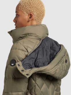 Khujo Tussenmantels Tussenmantel Aneth Dames Kaki -Khujo Winkel 87d98d5d907aa0d6fd206270f61f9b4a