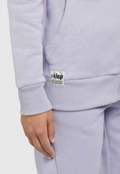 Khujo Salomea - Sweater Met Rits - Flieder -Khujo Winkel 88734a7083144eac8c4ed1dab28b1e8a