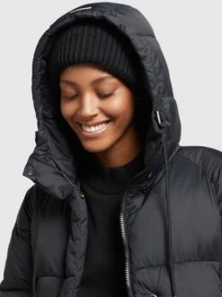 Khujo Wintermantels Wintermantel LAMERA Dames Zwart -Khujo Winkel 8882f473bf33ad728bc38f13266e30c6