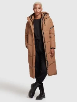 Khujo Tussenmantels Tussenmantel Sonje Dames Karamel -Khujo Winkel 899bc6374c7dc3040a4867d5013f74b9