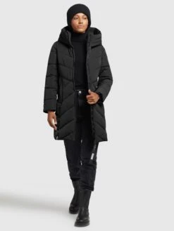 Khujo Wintermantels Wintermantel Formin Dames Zwart -Khujo Winkel 8bd0a2f80b076537c56c40b4aa7a31e0