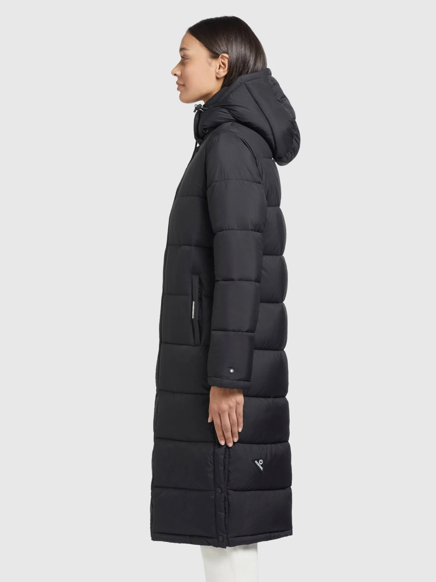 Khujo Wintermantels Wintermantel Corinna Dames Zwart 7 Khujo Wintermantels Wintermantel Corinna Dames Zwart - Afbeelding 5