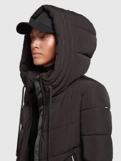 Khujo Wintermantels Wintermantel Ayleena Dames Zwart 16 Khujo Wintermantels Wintermantel Ayleena Dames Zwart -Khujo Winkel 8eeb525859603e5aef331184513747ba